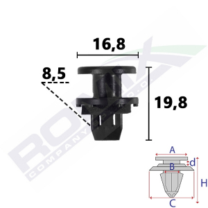 mocowanie lampy tylnej C70896