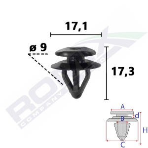 spinka listwy C70887